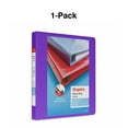 thumbnail image 5 of Staples Heavy Duty 1" 3-Ring View Binder Purple (24673-US) 82707, 5 of 6