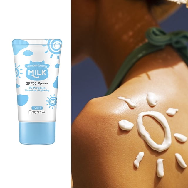 Fiudx Loción Protectora Solar, Crema Diaria Nutritiva de Avena, Bloqueador Solar Refrescante No Graso, Protección Contra El Sudor, Hidratación En Formato de Viaje, Recomendado Por Dermatólogos, 80 Mi