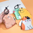 thumbnail image 3 of Cartoon Coin Purse Cute Cat Dog Frog Kapybara Wallet Fashion Zipper Mini Data Cable Storage Bag Student Backpack Hanging Bag, 3 of 4