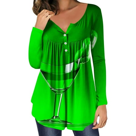 

St Patricks Day Leggings Deals Of The Day Lightning Deals St Patricks Day Maternity Shirts Tops for Women Casual Summer St Patricks Day Party Favors Shirt