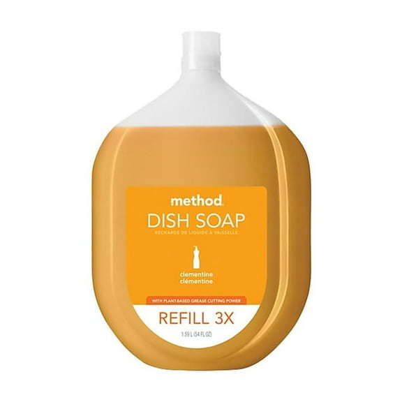 Method Liquid Dish Soap Refill Clementine 54 oz. (10576)
