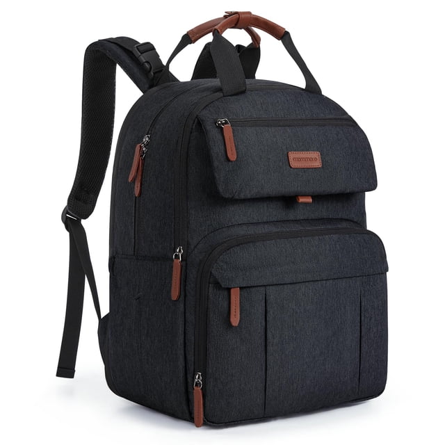 Mochila para pañales mommore, expandible, 32 L, para 2 niños o gemelos