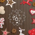 thumbnail image 3 of 16 piezas/juego de plantillas navideñas para pintar, álbumes de recortes, sellos y relieve, 3 of 5