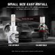 thumbnail image 5 of Novsight H7 H4 H3 H1 Led faro de coche 6000K 10000lm par automotriz H11 9005 9006 HB2 Hi Eccomum Faros de automóviles, 5 of 5