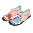 thumbnail image 3 of Gubotare Water Shoes Kids Kids Water Shoes Boys Barefoot Aqua Socks Outdoor Quick Dry Sandals Lightweight Slip On Walking Sneakers for Beach Pool Swim (Little Kid/Big Kid) (Light Pink,Big Kids 2), 3 of 5