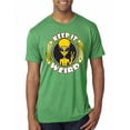 thumbnail image 2 of Wild Bobby Keep It Weird Alien Men Premium Tri Blend Tee, 2 of 6