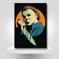 thumbnail image 3 of Póster de Halloween de la película de terror clásica Michael Myers, pintura de papel Kraft para pared, estudio, sala de estar, decoración, pintura artística, 3 of 5