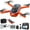 Orange, variant on Black Drone With 1080P Esc Camera Brushless Motor Remote Control With 4.9 Inch Screen Display 2.4G Rc Quadcopter Altitude Hold For Kids And Adults, 28X28X6.7In 1.55Lb