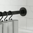 thumbnail image 3 of Better Homes & Gardens Rustproof 43” - 72” Modern Adjustable Tension Shower Curtain Rod, Matte Black, 3 of 7