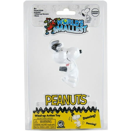 World's Smallest Peanuts Dancing Snoopy Wind-Up Figure