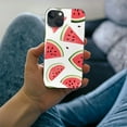 thumbnail image 5 of ONETECH Blingy's iPhone 14 Plus Case, Women Girls Cute Pattern Fun Tropical Summer Fruits Design Transparent Soft  Protective Clear Case Compatible for iPhone 14 Plus 6.7 inch (Watermelon Style), 5 of 5