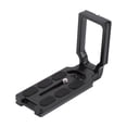 thumbnail image 1 of Sidaley Placa de liberación rápida universal vertical con soporte en forma de L para cámara DSLR Cámaras de vídeo, 1 of 6