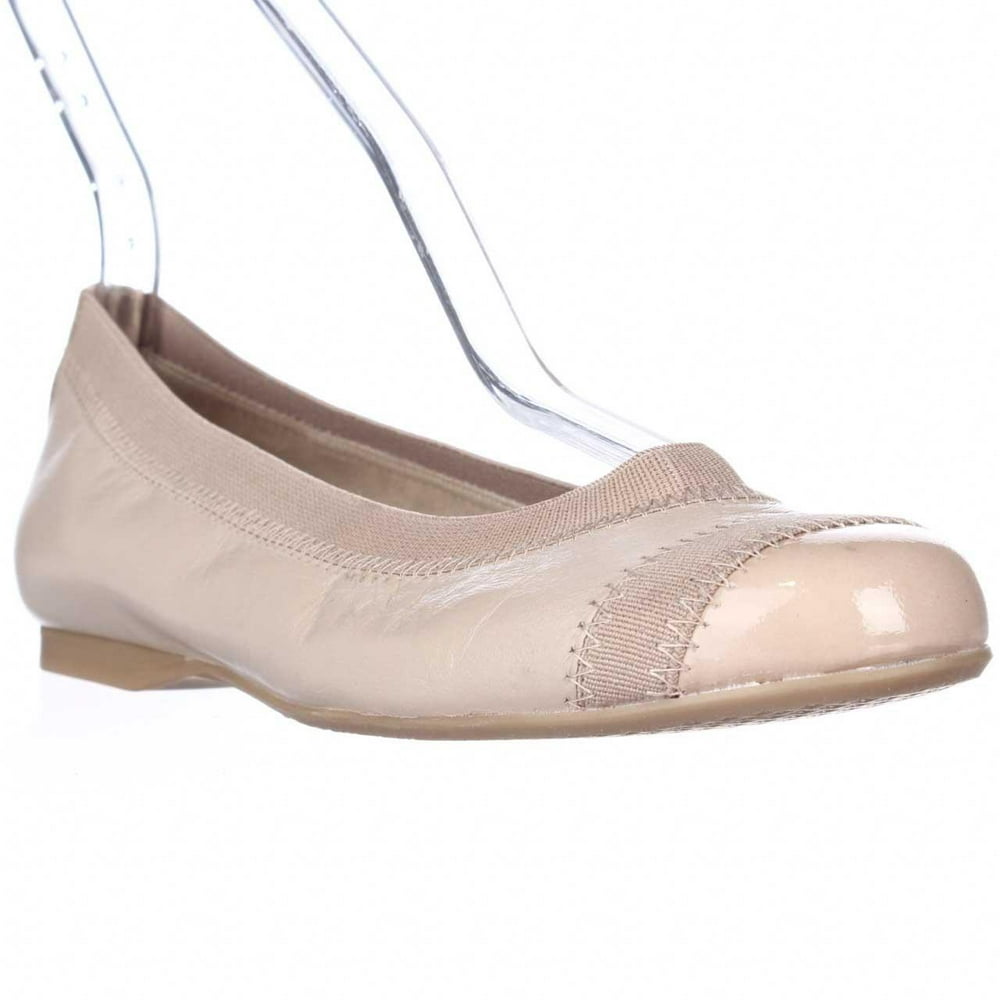 stuart weitzman nude flats