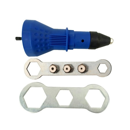 

Rivet Converter 1 Set Electric Rivet Converter Riveting Riveter Rivet Head Electric Rivet Accessories Insert Nut Tool (Random Color)