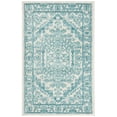 thumbnail image 3 of Safavieh Adirondack Xavier Oriental Area Rug, Ivory/Teal, 3' x 5', 3 of 12