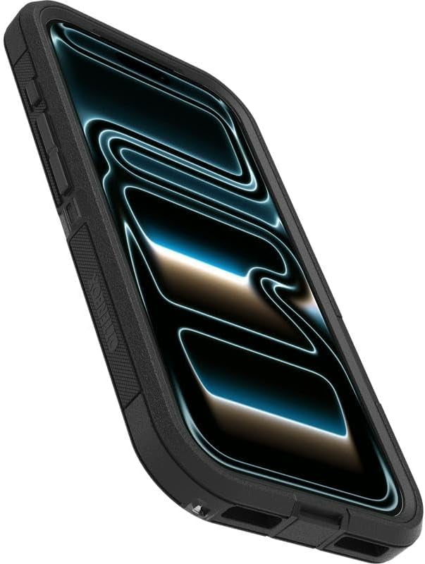 OtterBox iPhone 17 Pro (Only) Bundle: Defender Series XT Clear Case & Screen Protector - Dark Side (Clear/Black) - Snaps on MagSafe - Tough - Rugged & Durable - Non-Retail Packaging