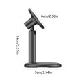 thumbnail image 2 of 15W Wireless Fast Charging Stand for Phone 17 16 15 Plastic Desktop Phone Stand 360 Degree Rotating Charging Holder, 2 of 11