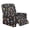 Cartoon Mushroom Dot Black, variant on Chririnla Dragonfly Floral Horse Sofa Seat Recliner Covers for Reclining Chair Lounger Cover Stretch Single Lounger Sofa Seat Armchair Slipcover Furniture Protector with Pocket-1 Seater
