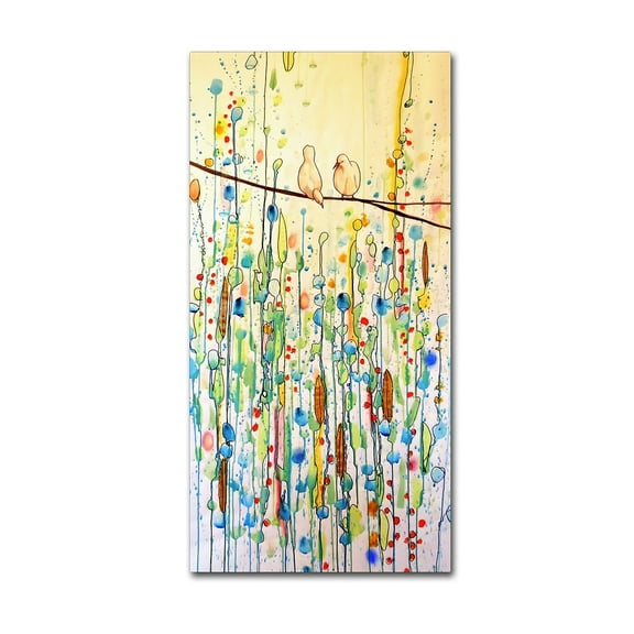 Trademark Fine Art "Toi Et Moi" Canvas Art by Sylvie Demers