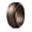 bronze, variant on Men Women Flexible Silicone Ring Rubber Wedding Band Soft Band Ring Size 7-12-silver-7