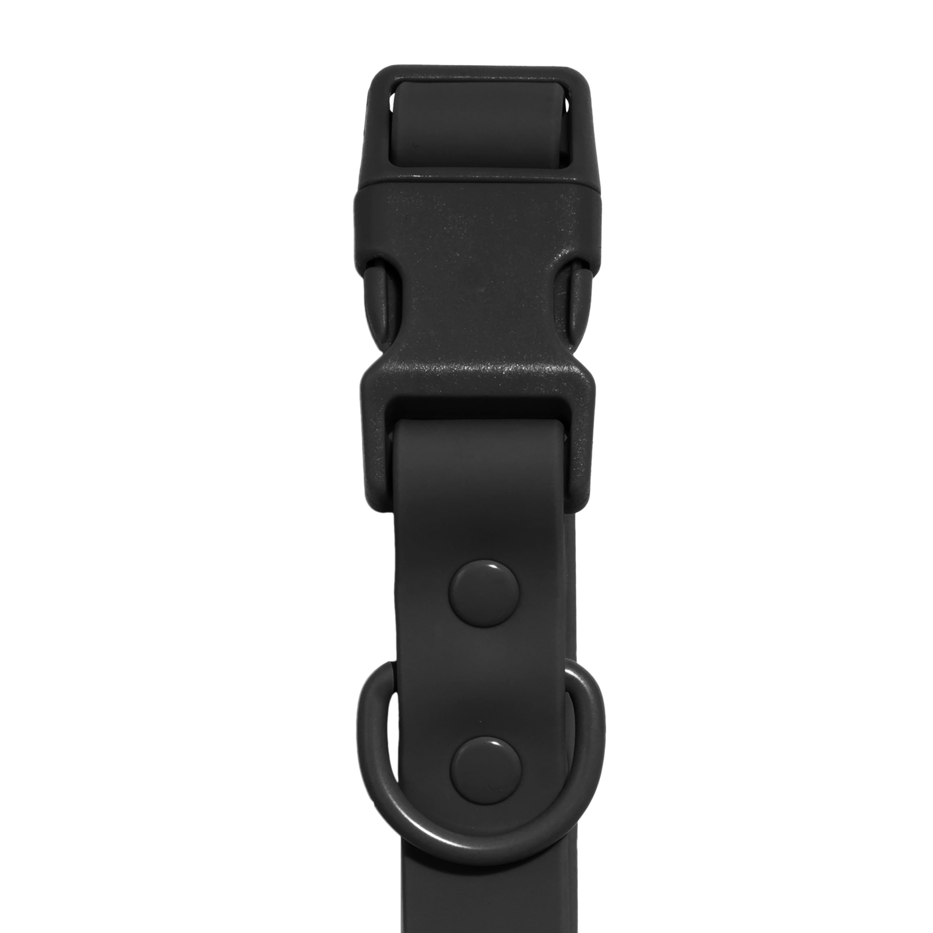 Vibrant Life Water Resistant Adjustable Dog Collar, Black, M