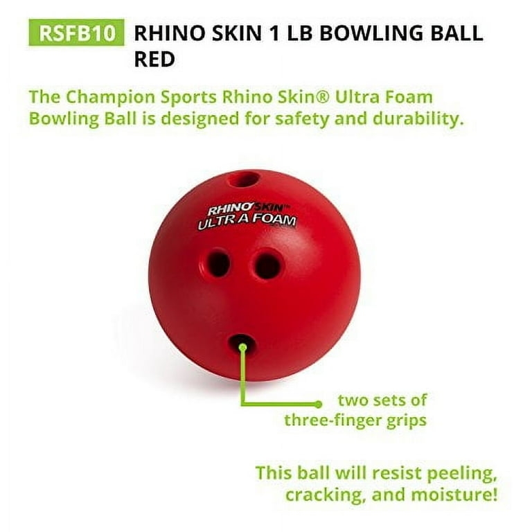 Championスポーツ RhinoSkinUltraFoamボーリングボール Amazon.co.jp: ChampionスポーツRhinoスキンボーリングボールセット