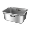 thumbnail image 1 of Cesta de drenaje para lavabo, práctico y versátil utensilio de cocina, colador, utensilios de cocina para , verduras, cebada, frutas y pasta., 1 of 9