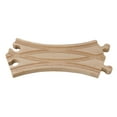 thumbnail image 3 of Vías de tren de madera, accesorios para vías de tren, vehículos de juguete, decoración paisajística. 178 cm x 73 cm x 12 cm, 3 of 9