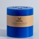 thumbnail image 1 of Vela Pillar MOZEAL, extra grande, 3 mecha, azul sin perfume, 15 x 15 cm, 1 of 5