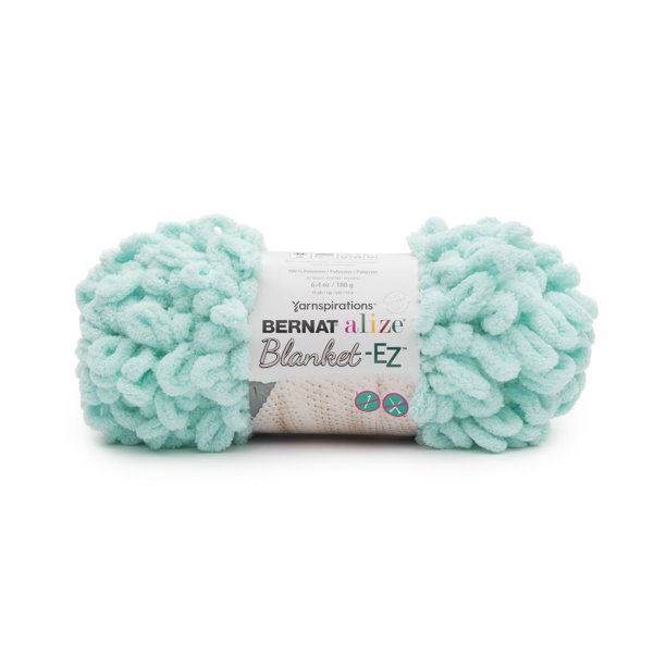Bernat Alize BlanketEZ Yarn, (180g/6.4 oz), Mint