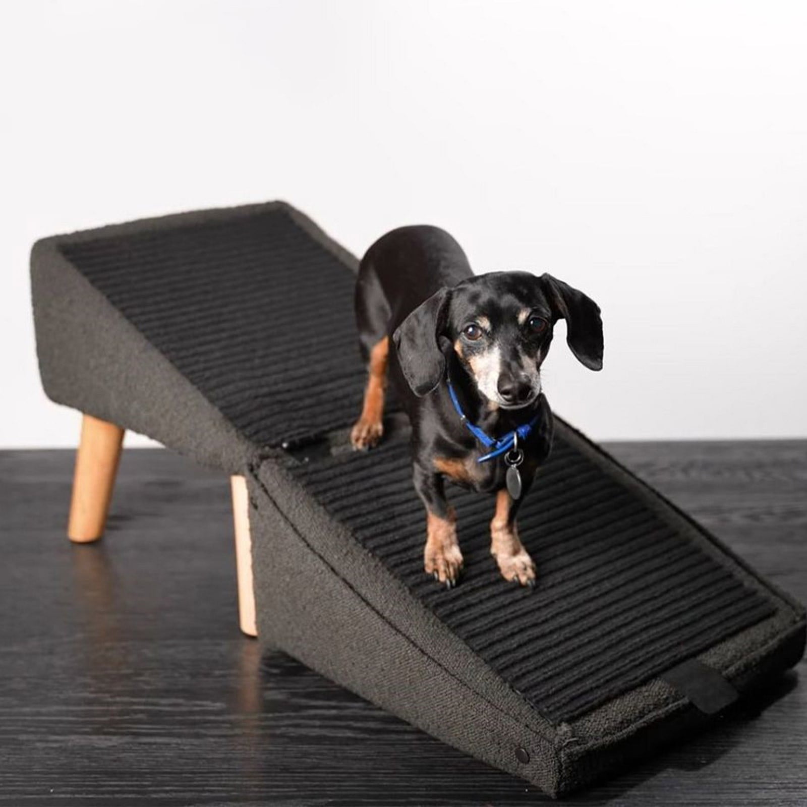 Marches Pour Chien/Chat - Rampe Antidérapante 54x37x39 Cm, Housse Lavable, Pour Canapé/Voiture - 4