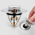 thumbnail image 1 of Mosey Pop-up Drain Filter Long Service Time  Bathtub Waterproof Pop-up Drain Filter Good Drainage High-quality for Hotel, 1 of 7