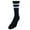 Black with White Stripes, variant on CTM  Crew Striped Socks (3 Pairs) (Men)