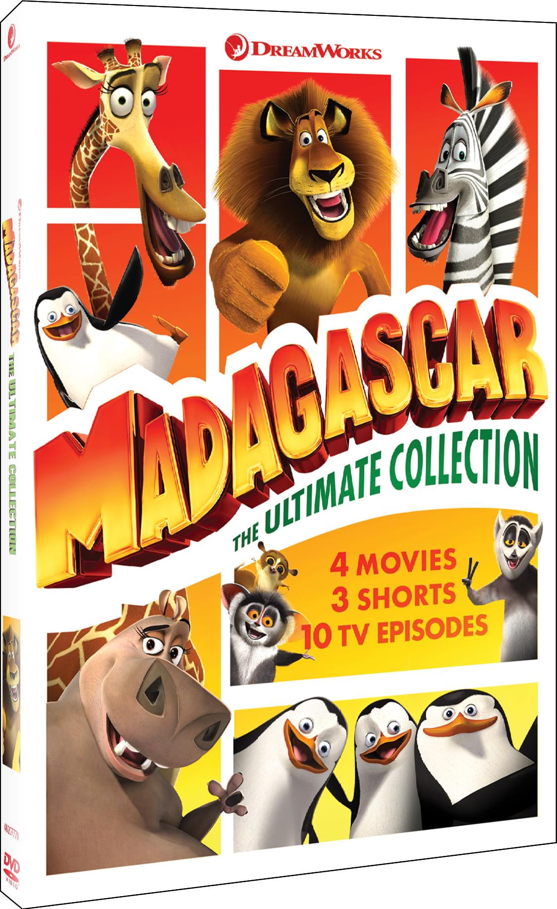 SDS, Madagascar: The Ultimate Collection, DVD, All 3 Movies and