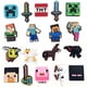 thumbnail image 1 of 18pcs/set Minecraft Shoe Charms, Croc Clog Shoes Decoration For Kids Adults, 1 of 3