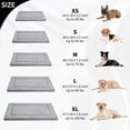 thumbnail image 5 of General Dog Bed for Crate, Medium/Large Dogs Crate Bed with Soft Wavy Plush Comfortable Anti-Slip Kennel Pad Washable Pet Beds Mat for Dogs & Cats, Grey, 5 of 6