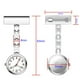 thumbnail image 3 of Reloj de bolsillo para enfermera, Pin de solapa para médico, reloj de bolsillo colgante con Clip, 1 ud., 3 of 8
