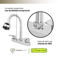 thumbnail image 4 of Llave para Fregadero Mezcladora Grifo Cuello Flexible 2 modo LionTools, 4 of 7