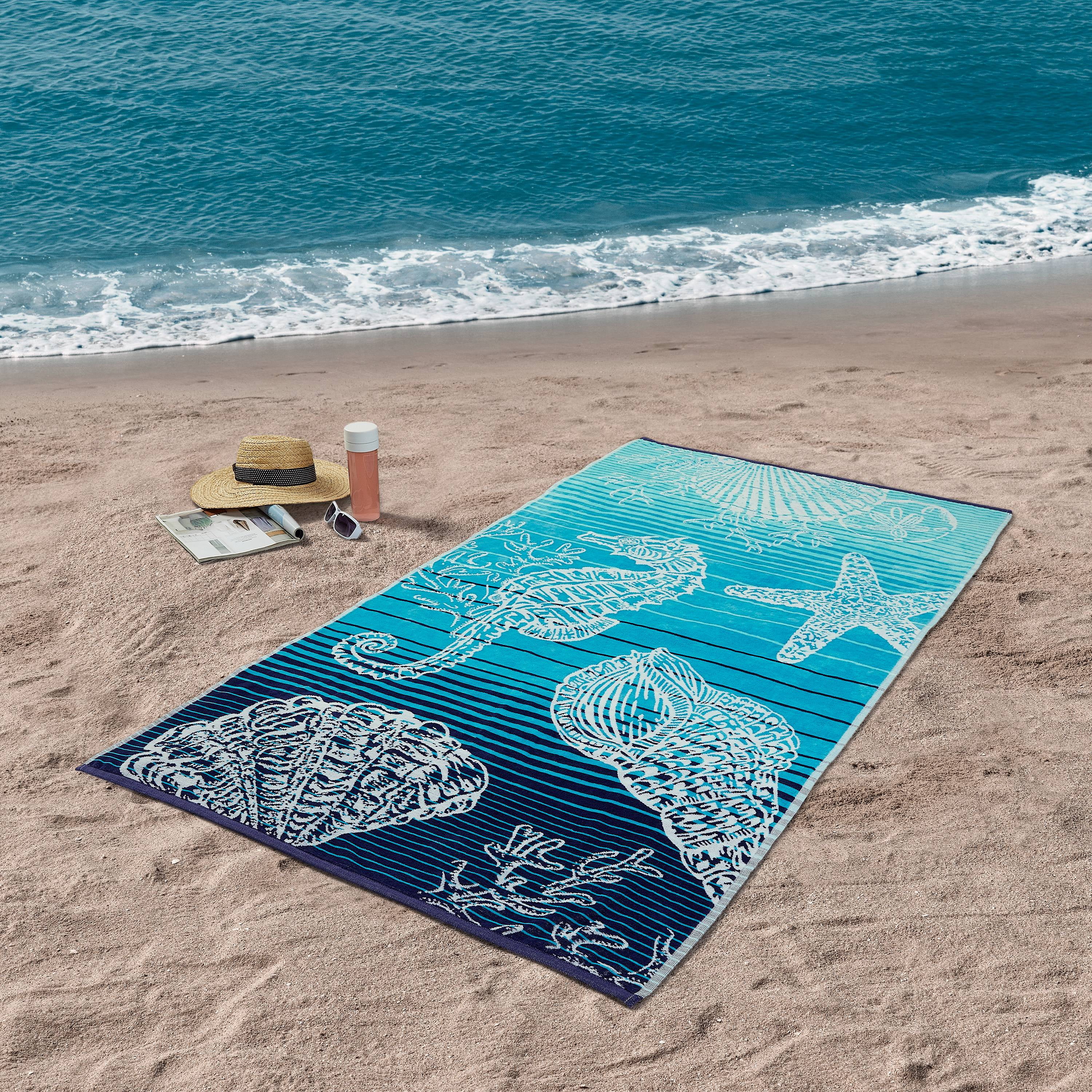 Better Homes & Gardens 100 Cotton Tropical Oversized Beach Towel