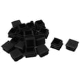thumbnail image 2 of 100 Pcs Plastic Office Chair Table Leg Glide Cap Tubing Pipe Insert 25mm x 25mm, 2 of 2