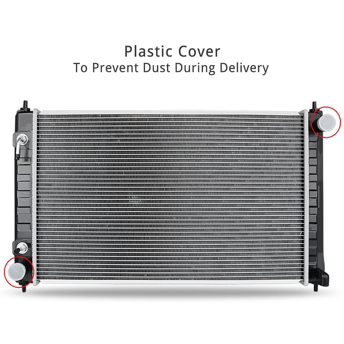 RVNI Radiator fit for 2007-2018 Altima 2.5L 3.5L L4 V6 2009-2020 Maxima 2.5L L4 3.5L V6 Aluminum