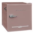 thumbnail image 1 of Frigidaire 1.6 Cu. ft. Retro Mini Fridge with Side Bottle Opener, Compact Refrigerator with Freezer Compartment, Coral, 1 of 5
