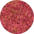 thumbnail image 1 of Ahgly Company Machine Washable Indoor Square Transitional Red Area Rugs, 3' Square, 1 of 7