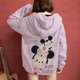 thumbnail image 3 of Disney-Sudadera con capucha de Minnie Mouse para mujer, ropa de pareja, Sudadera con capucha Y2k, sudadera con estampado, Top de moda para hombre y mujer, 3 of 3