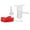 Red, variant on BOKYAN High‑Heat Plastic Sausage Casings with Easy‑Slip Tubes – Ideal for Homemade Ham, Sausage & Cured Meats