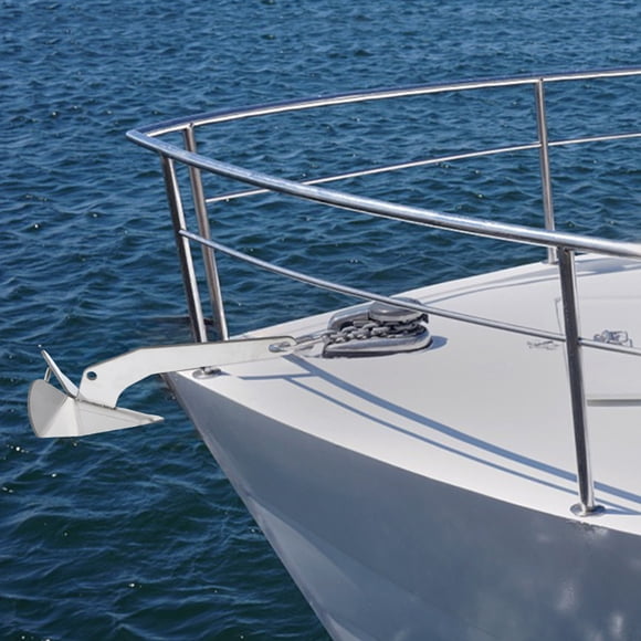 Kojooin Delta Style Boat Anchor, 316 Stainless Steel Self-Righting Anchor for Pontoon, Dinghy or Fishing Boat