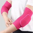 thumbnail image 2 of Coderas elásticas de esponja gruesa, protectores de rodilla, protector de baloncesto, voleibol, deporte, brazo, almohadilla para adultos y niños, 2 of 4