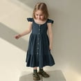 thumbnail image 3 of Kids Girl Dresses Cute Dress Girls Toddler Birthday Dress Sundress Princess Dress Newborn Outfits Baby Girl 4-5 Years Cute&nbsp;Girl&nbsp;Clothing, 3 of 4