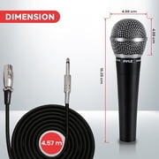 Pyle Pro PDMIC58 Professional Moving Coil Dynamic Handheld Microphone