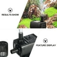 thumbnail image 2 of MasteelfCA Mini Submersible Pump Fountain Water Pump for Aquarium Fish Tank Hydroponics, 2 of 7